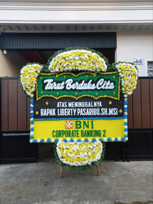 Papan Bunga Duka di Darmajaya