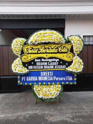 Papan Bunga Duka di Darmajaya