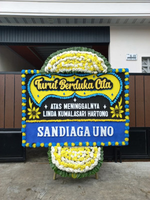 Papan Bunga Duka di Darmajaya
