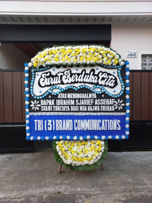 Papan Bunga Duka di Darmajaya
